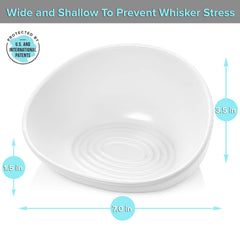 CatGuru whisker-relief mealtime highlights whisker-friendly design reducing whisker fatigue.