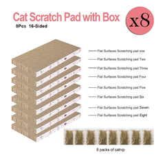 Catinarla reversible scratcher with two sides for different textures