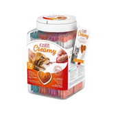 Catit Creamy treat tube closeup for easy hand-feeding and cat enrichment.