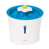 Catit LED Flower Fountain full-assembly promotes hydration with modern design.