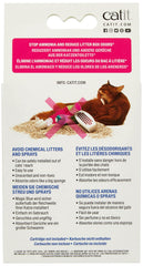 Catit Magic Blue cartridge and holder ensure easy, mess-free odor filtration.