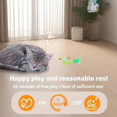 CATPICK elastic strings adjustable length: customize play distance