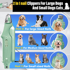 CATPICK grinder with LED for gentle, smooth nail shaping.