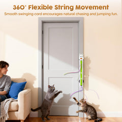 Catpick Joy adjustable motion modes control panel matches kitten energy with customizable play