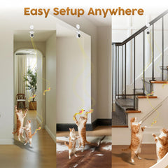 Catpick Joy mouse attachment provides varied textures for interactive chase and enrichment