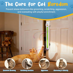 Catpick toy motorized string action shows engaging hunting-inspired play