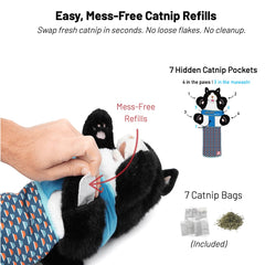 CATSUMO Catnip bags in puppet enhance interactive play and engagement