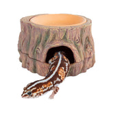 CAVACHEW tree-shaped hide cave secure retreat for small reptiles