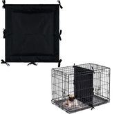 Cawvox waterproof PU dog crate divider panel close-up stitching for durability and safety.