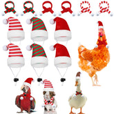 CCINEE Christmas pet hat set package offers festive accessories for small animals.