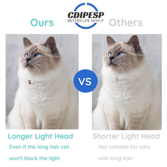 Cdipesp adjustable collar length 200-310mm on cat neck