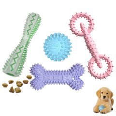 Cdyzqikm puppy toy bone helps clean teeth while satisfying chewing urges