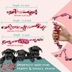Cdyzqikm tug-of-war rope toys encourage safe interactive play.