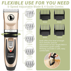 ceenwes dog clippers titanium ceramic blade for smooth cuts