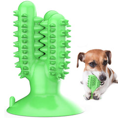 CEESC dog toothbrush chew toy front view shows easy brushing-friendly design for daily use