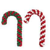 Cenme Candy Cane Rope Toy for puppy play and interactive fetch sessions