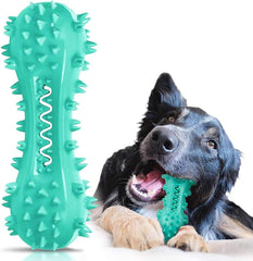 CERISURIO toothbrush dog toy blue packaging promotes dental care