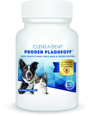 Ceva Clenz-a-dent ProDen flakes for dogs and cats supporting clean teeth and fresh breath