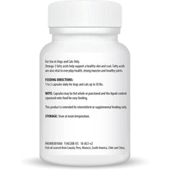 Ceva Derma-3 softgels with pet, convenient daily wellness support.