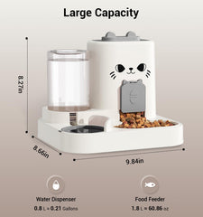 CEYE Gravity Cat Feeder auto-refill via gravity without power shown.