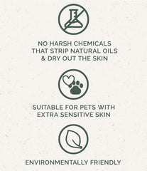 Chagrin Valley unscented shampoo application on hands for puppy baths