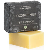 Chagrin Valley dog shampoo bar close-up showing gentle cleansing with natural ingredients