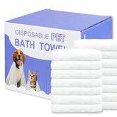 CHANHOO disposable pet bath towel 15pcs pack for quick grooming sessions