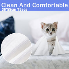 CHANHOO pet drying towel ideal for bath, travel, and grooming