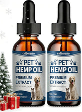 CHANUBITO Pets hemp oil dropper for easy dosing and calming support