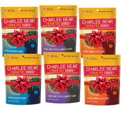 Charlee Bear Training Treats variety-pack front 8oz for bite-sized rewards during training.