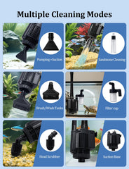 Charmshine gravel cleaner hose clamp ensures secure connections for steady water changes