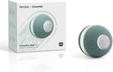 Cheerble Interactive Cat Ball Toy with LED lights guides a playful chase on hard floors