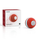 Cheerble Interactive Cat Ball Toy surface closeup for gentle indoor play.