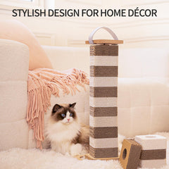 CHEERHOME PETS modular blocks arranged for versatile kitten play