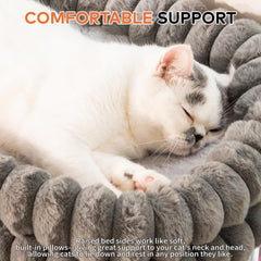 CHEERPALS cat window perch foldable design shown folded for space-saving storage.