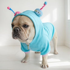 cheertails costume embroidery detail adds playful charm for photoshoots.