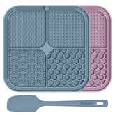 ChefAide 2pack lick mat for dogs and cats ready for slow feeding and enrichment.