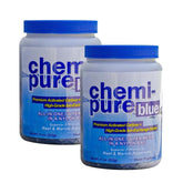 Chemi Pure Blue filtration media in an aquarium setup delivering clearer water and stable pH