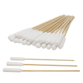 Chenchenchen 6in cotton swabs for pet ear cleaning with soft bamboo head