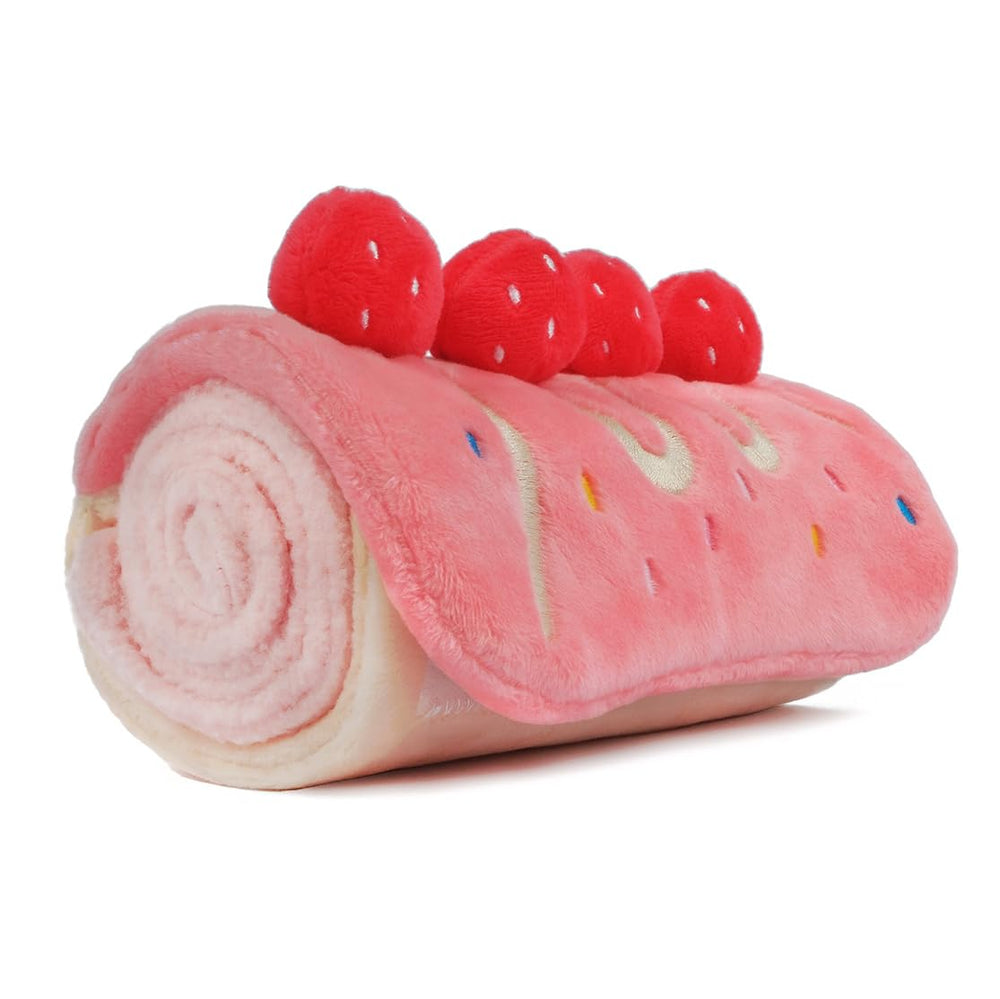 CHEWFFON dog puzzle toy main view showing roll cake design for interactive play.
