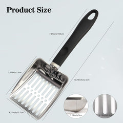 CHI SHANG litter scoop with non-slip handle for secure daily use.