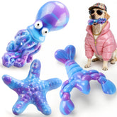 ChienBox juguete mordedor estrella de mar para perros grandes, favorece limpieza dental