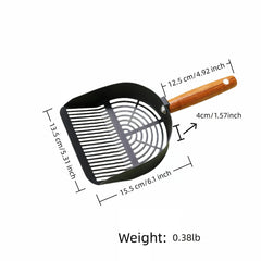 Chinshwehaw non-stick flat shovel head eases cleanup after scooping