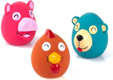 CHIWAVA blue bear squeak dog toy for interactive fetch.