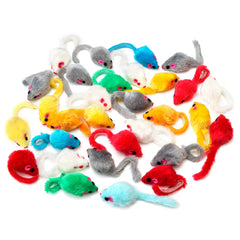 CHIWAVA kitten mice toy in colorful design for indoor play