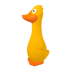 CHIWAVA squeak toy 7.9in yellow duck sparks playtime.