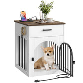 CHOEZON dog crate furniture with sturdy iron pipes for lasting durability
