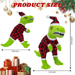 Chongqile plush dinosaur creates engaging fetch and tug sessions for dogs.