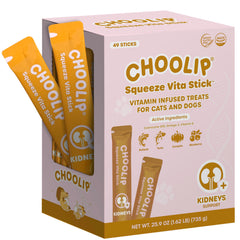Choolip Squeeze Vita Stick tuna-pollack puree serve for tasty protein boost.