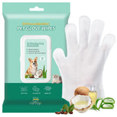 CHPPEY Pet Cleaning Wipes for face, body and paws deliver quick dirt and odor removal